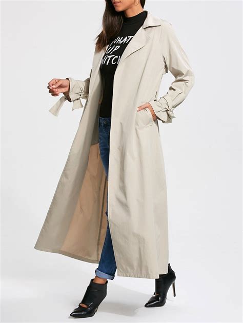 maxi trench coat women.